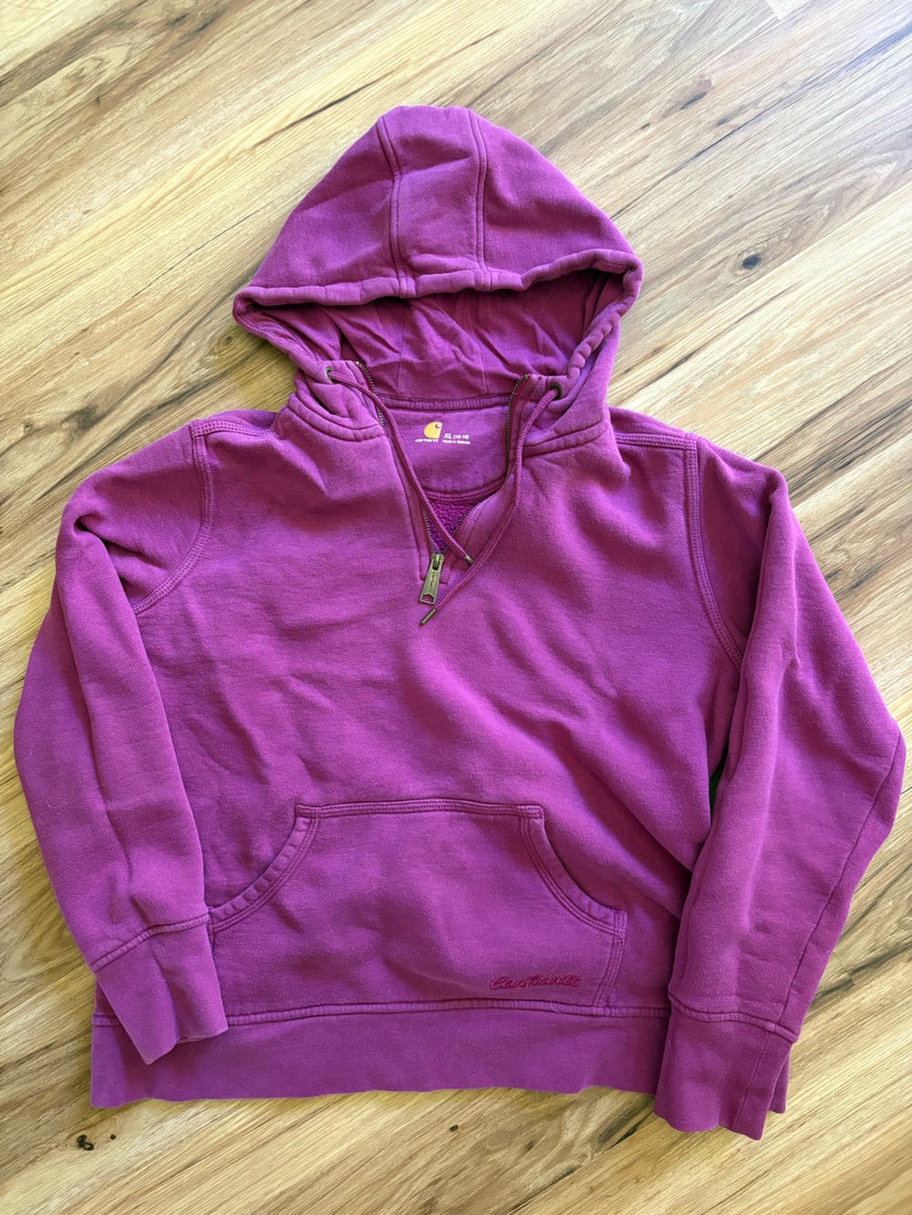 Carhartt Women’s Purple Hooded Pullover